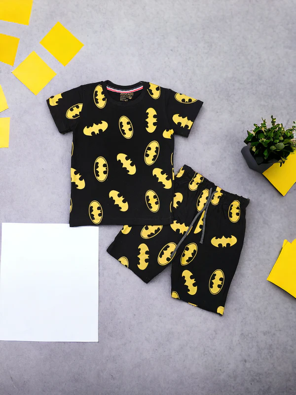 Batman Black Tee and Short